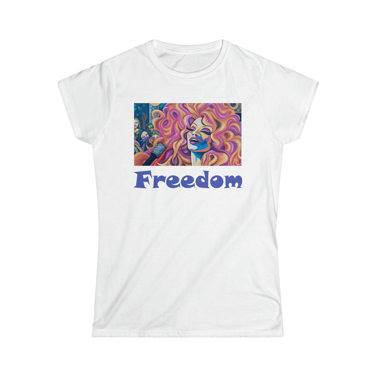 Freedom by India Brooks, Softstyle Tee - Tee - Twisted Jezebel