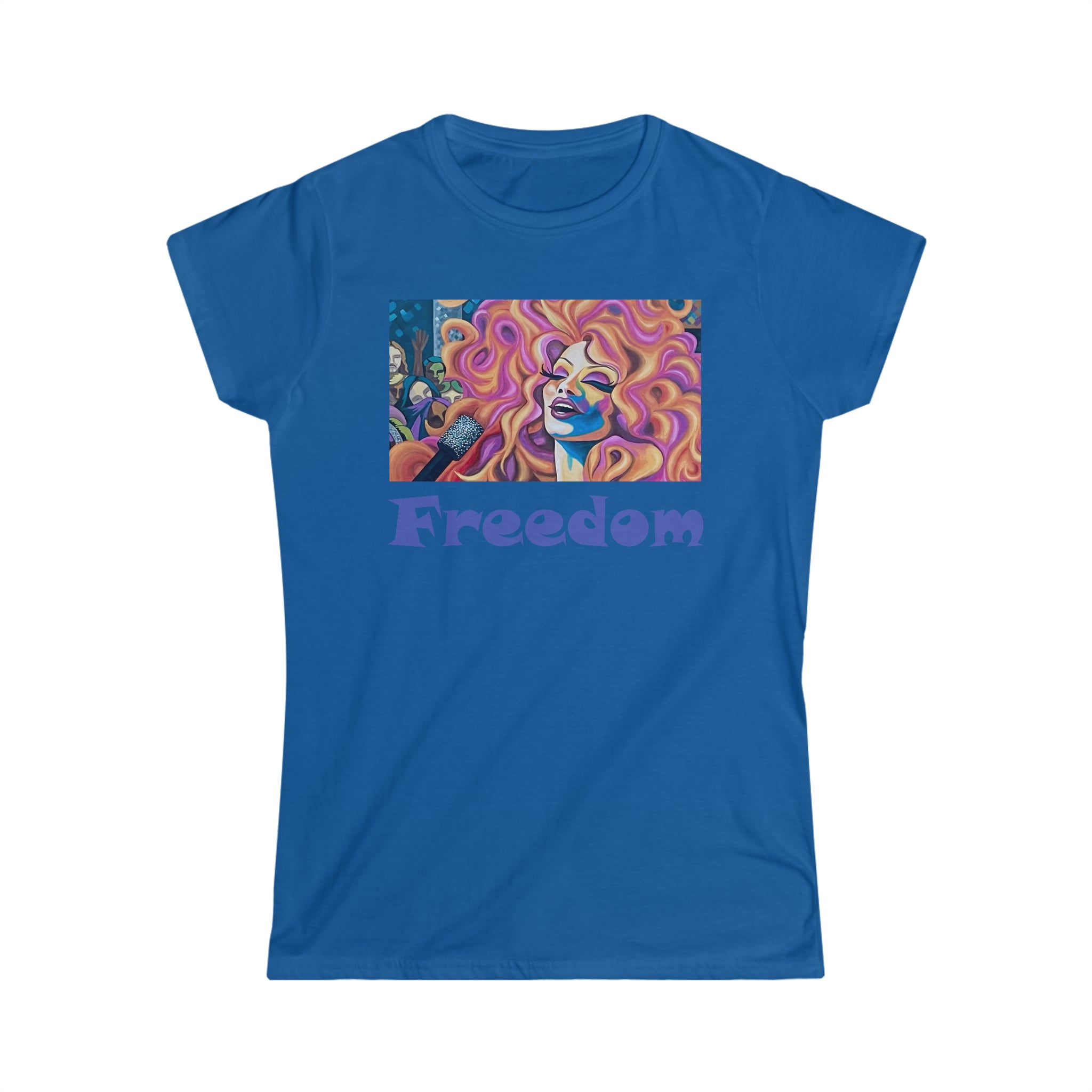 Freedom by India Brooks, Softstyle Tee - Tee - Twisted Jezebel