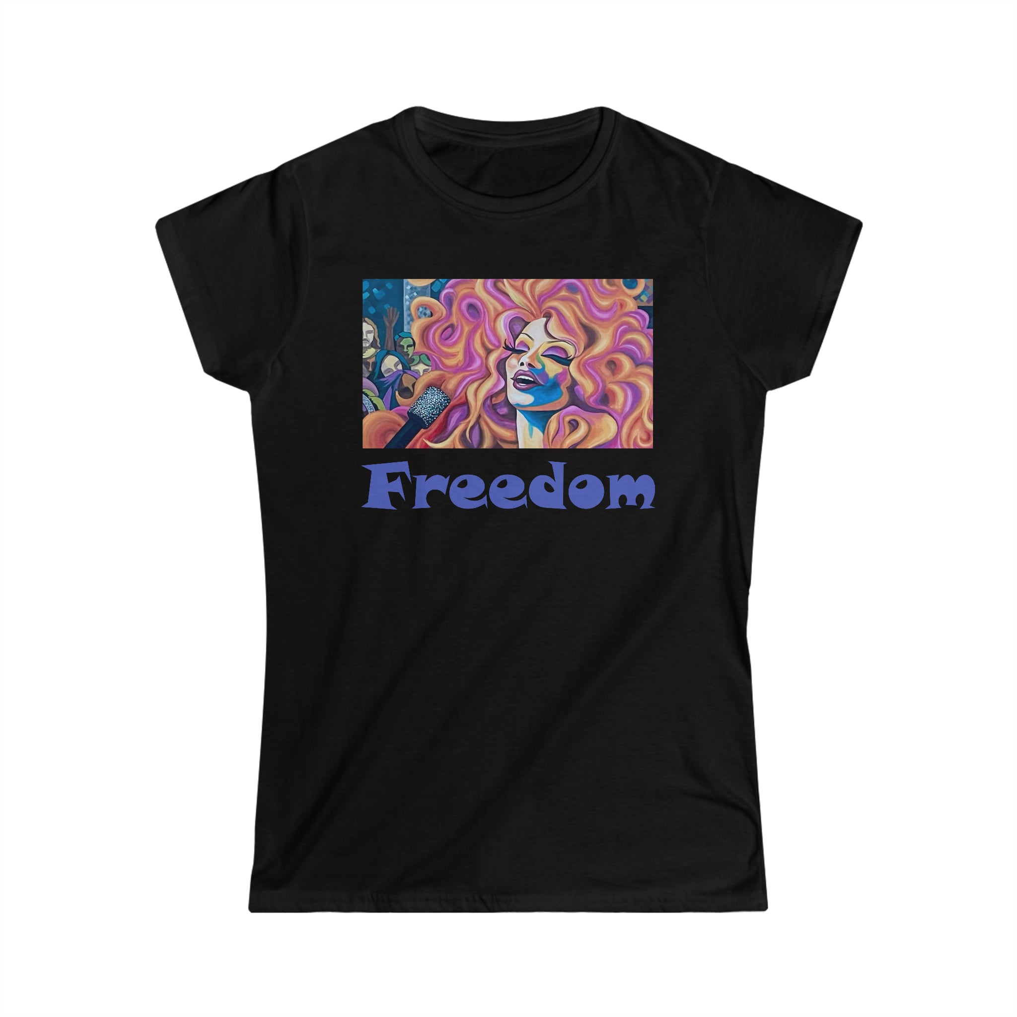 Freedom by India Brooks, Softstyle Tee - Tee - Twisted Jezebel
