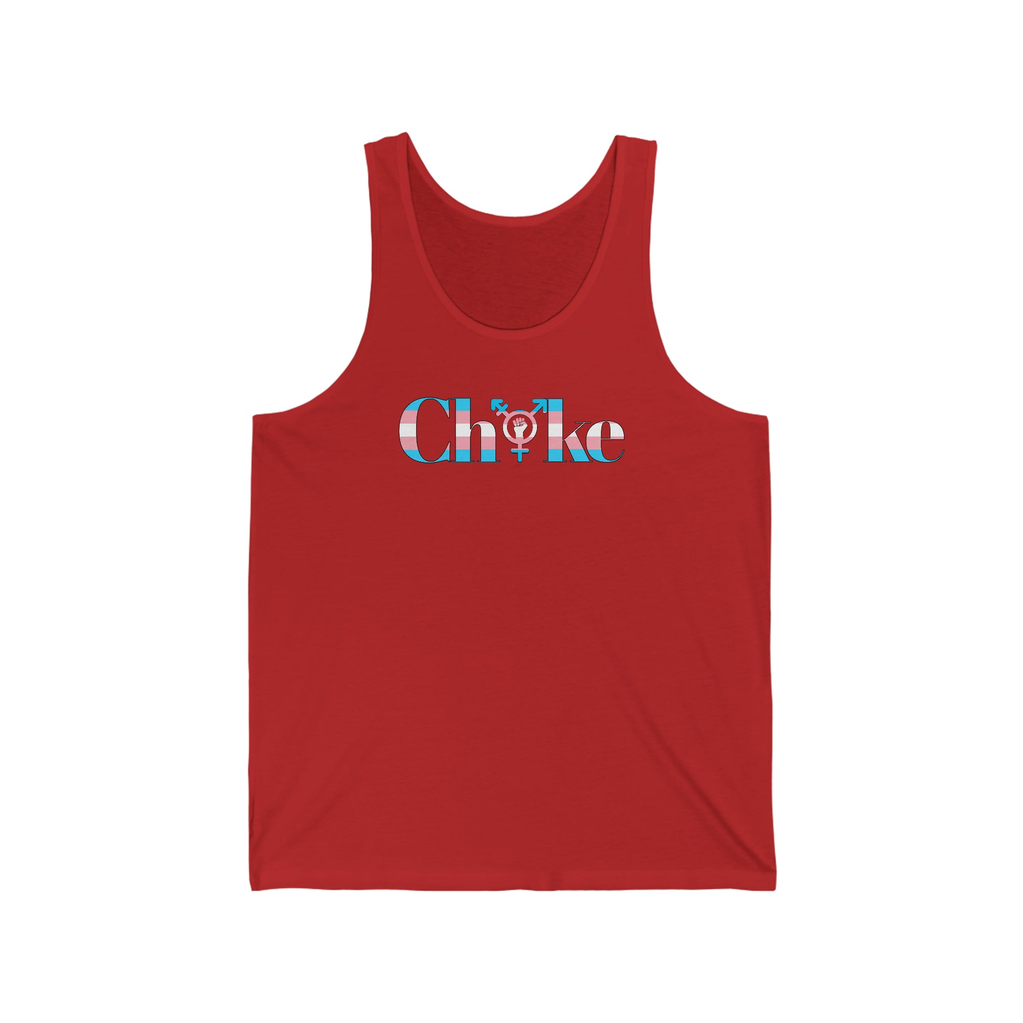 Choke Tank Trans Pride - Tank - Twisted Jezebel