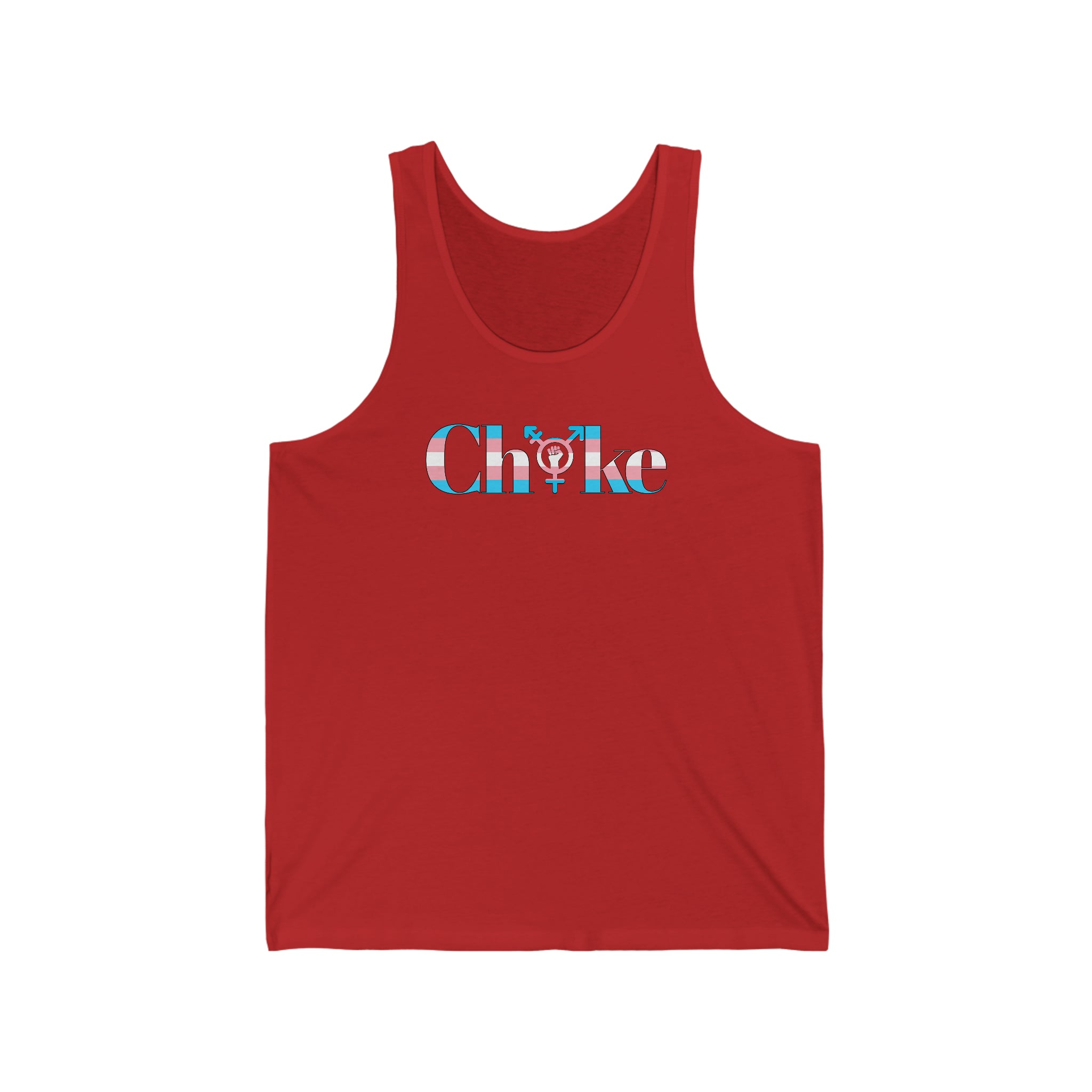 Choke Tank Trans Pride - Tank - Twisted Jezebel
