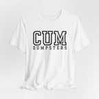 CUM Dumpsters University Letterman Tee - Tee - Twisted Jezebel