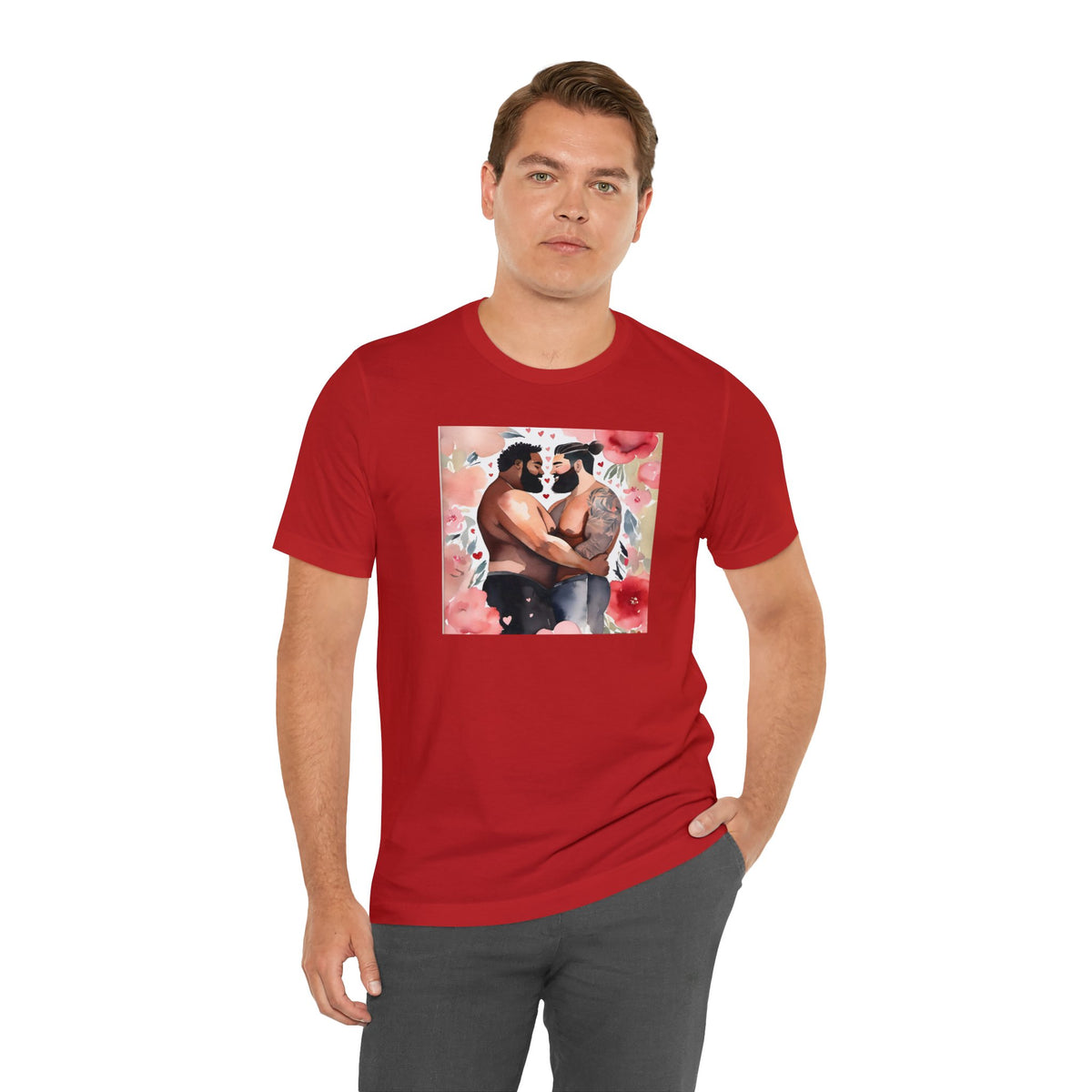 Gay Valentines: "Blossoming Love" Tee - T-Shirt - Twisted Jezebel