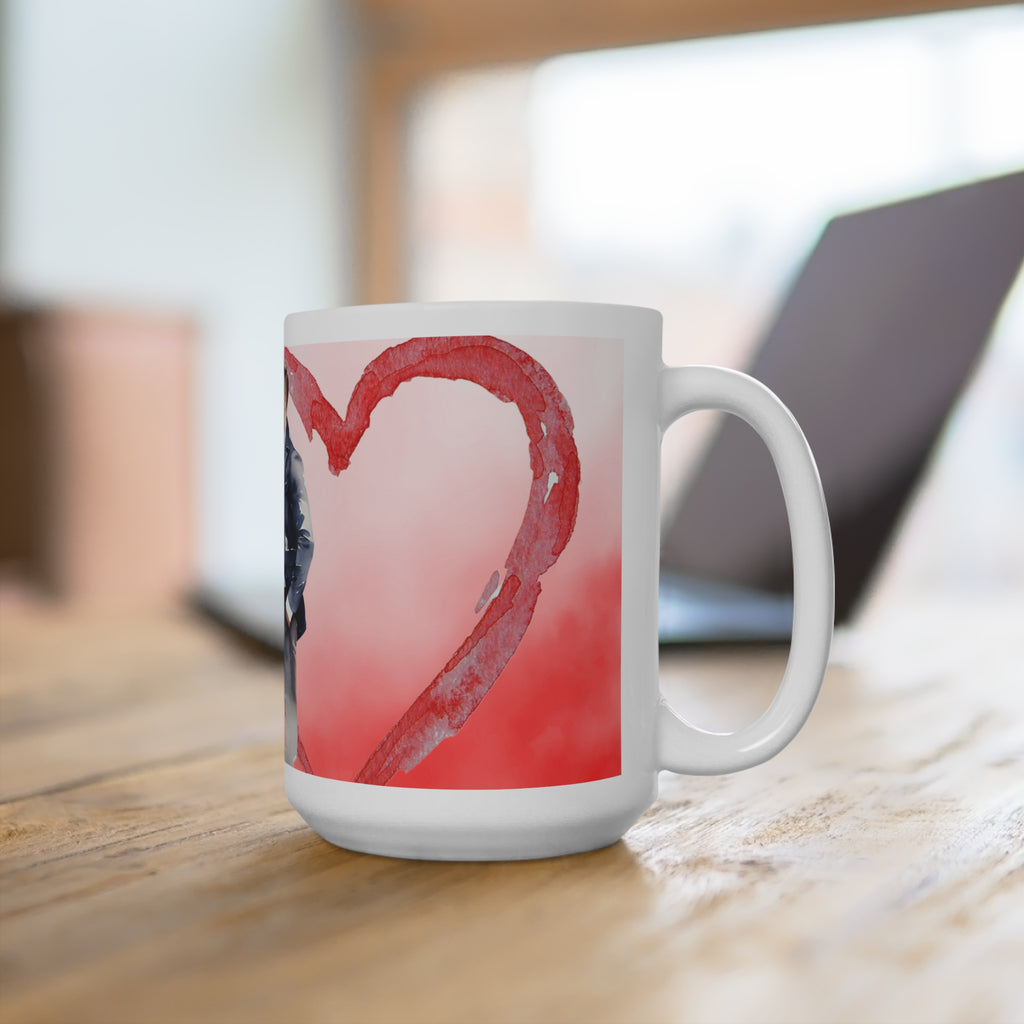 Gay Valentine: Heartfelt Kiss Mug - Mug - Twisted Jezebel