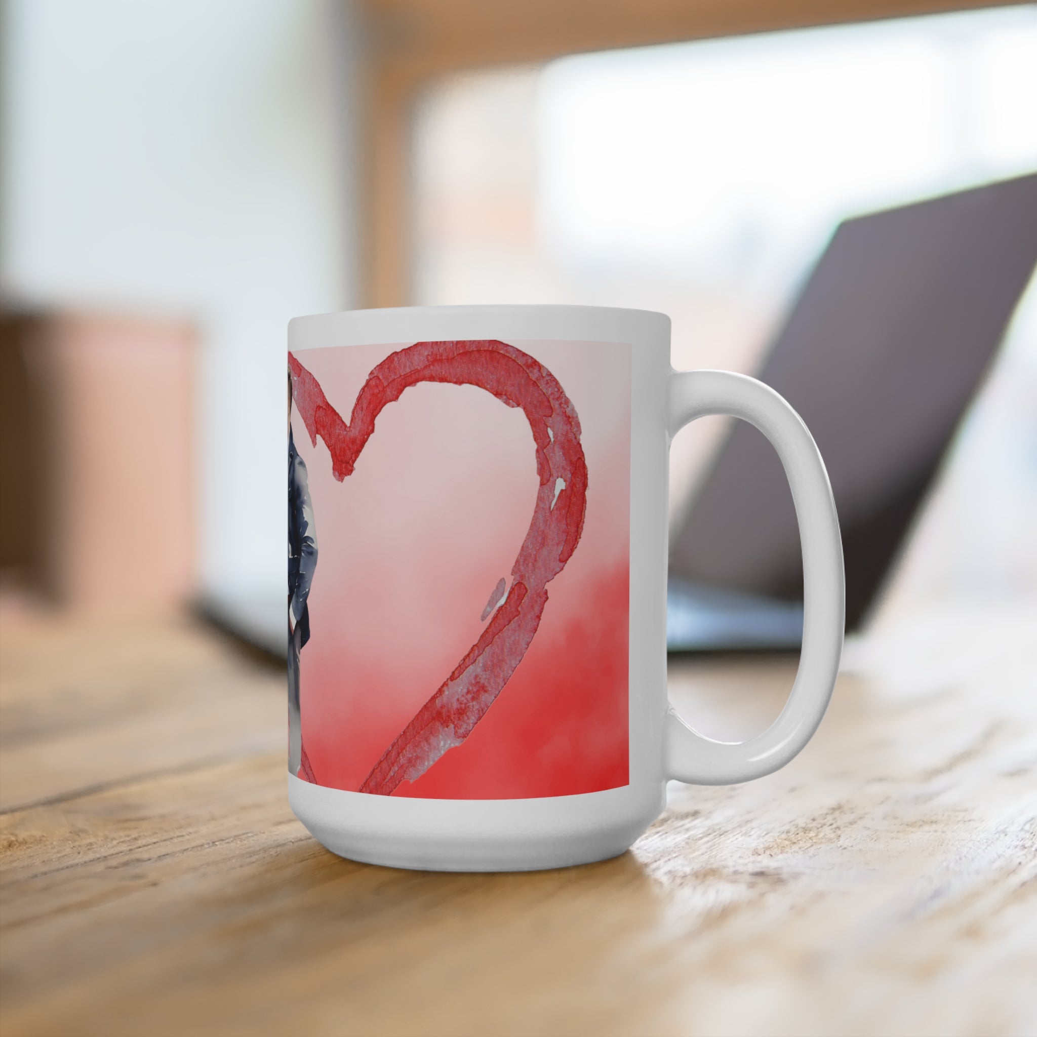 Gay Valentine: Heartfelt Kiss Mug - Mug - Twisted Jezebel