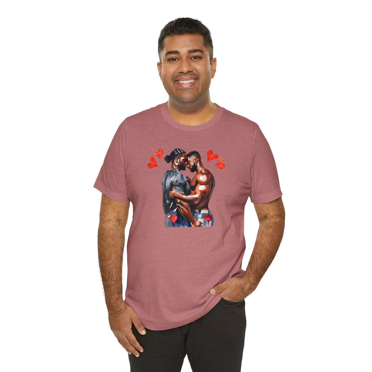 Gay Valentines: "Embrace in Love" Tee - T-Shirt - Twisted Jezebel