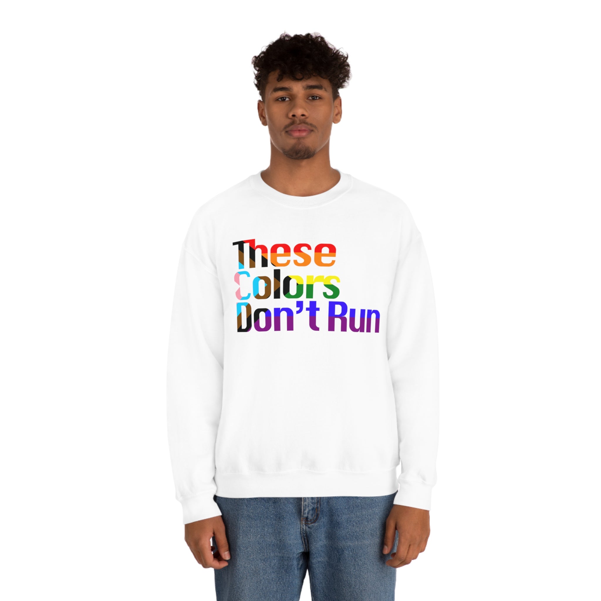 These Colors Don't Run Pullover - Sweatshirt - Twisted Jezebel
