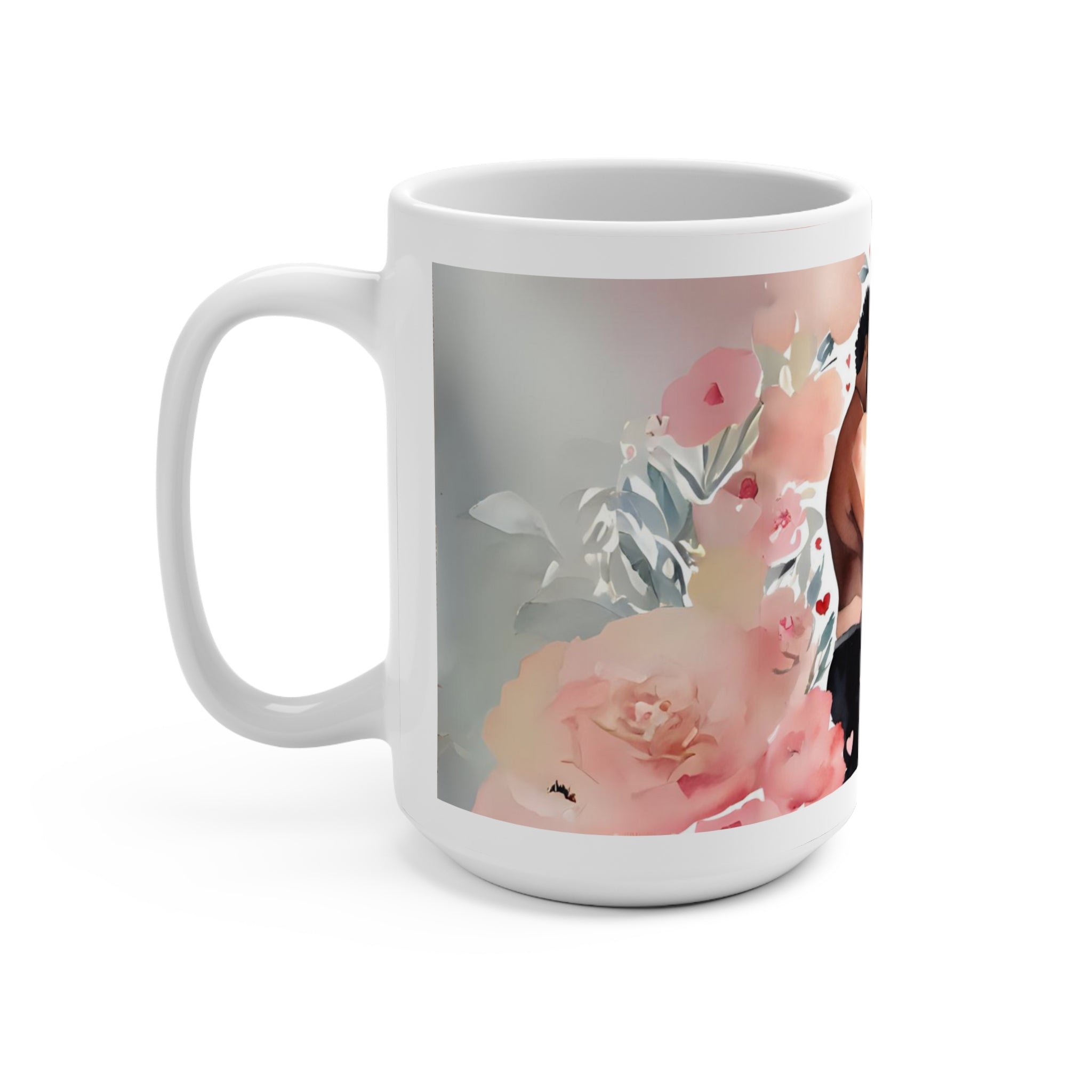 Gay Valentine: Blossoming Love Mug - Mug - Twisted Jezebel