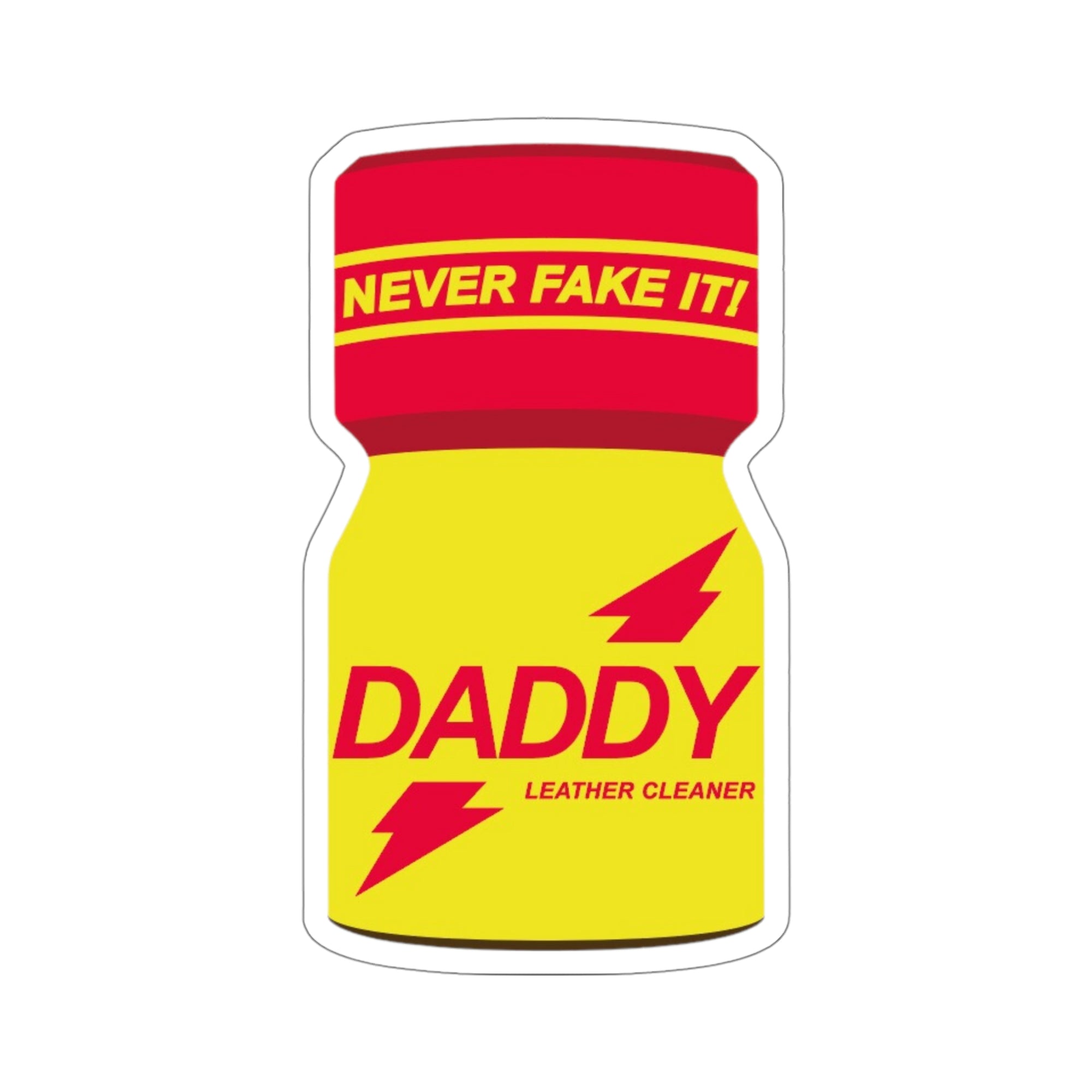 Poppers Daddy Kiss-Cut Stickers - Kiss-Cut Stickers - Twisted Jezebel