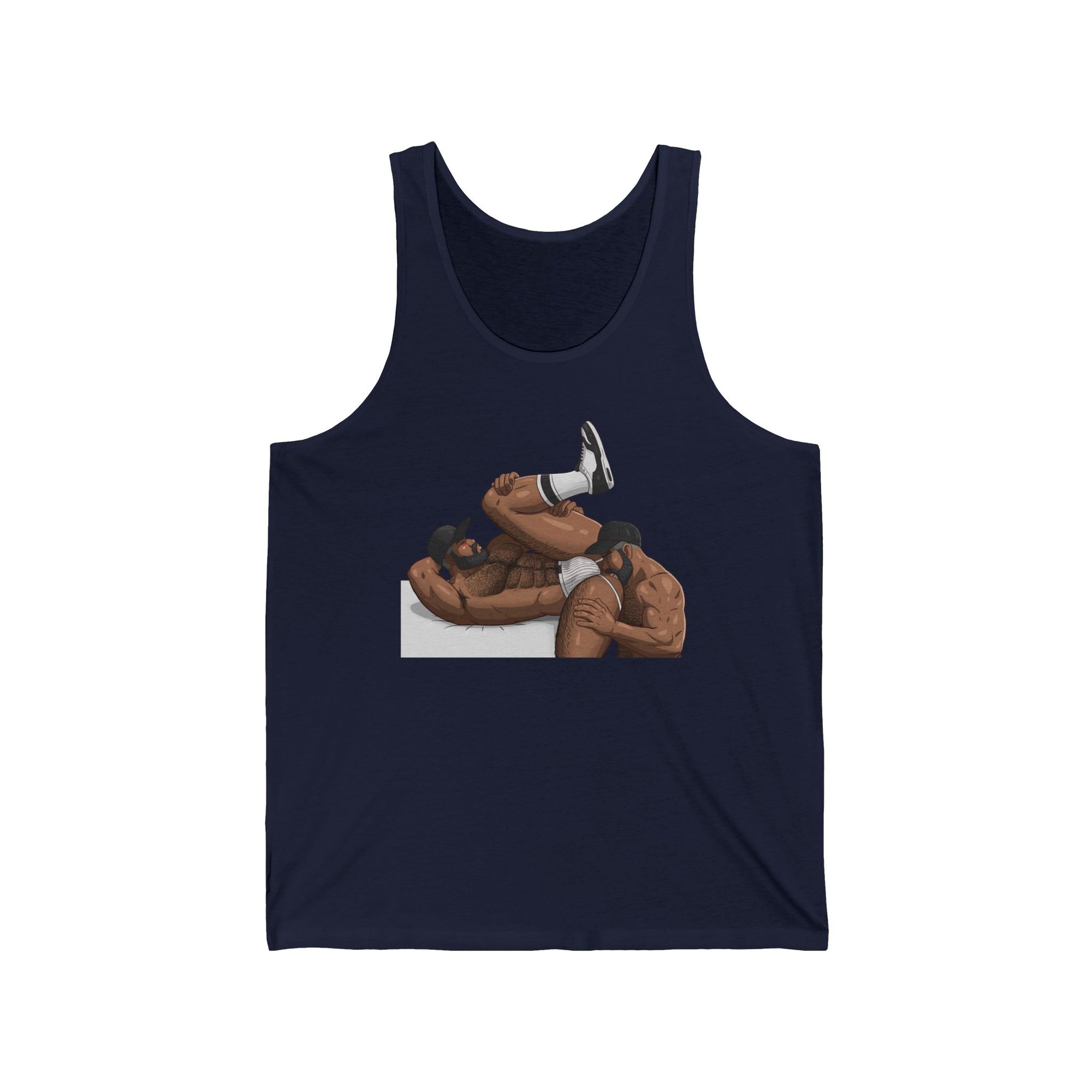 Men Rimming Tank: Black is Beautiful Edition