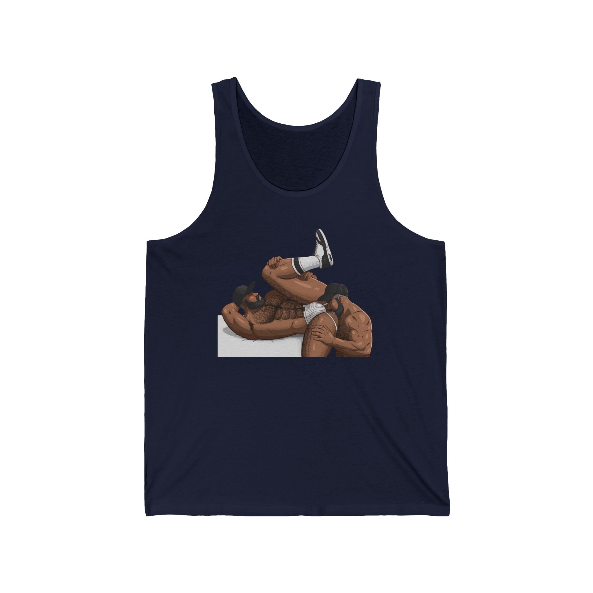 Men Rimming Tank: Black is Beautiful Edition