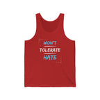Won't Tolerate Hate Tank Trans - Tank - Twisted Jezebel