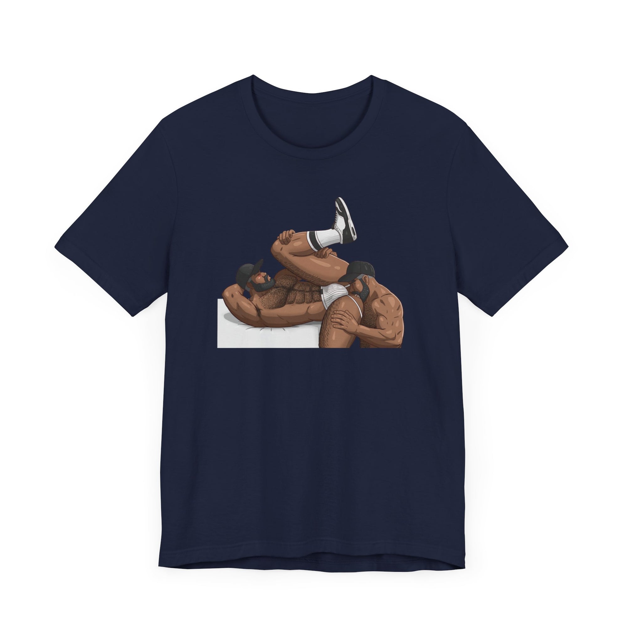 Men Rimming Tee: Black is Beautiful Edition