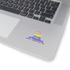 Dont Tread On Me Pride Edition Kiss-Cut Stickers - Kiss-Cut Stickers - Twisted Jezebel