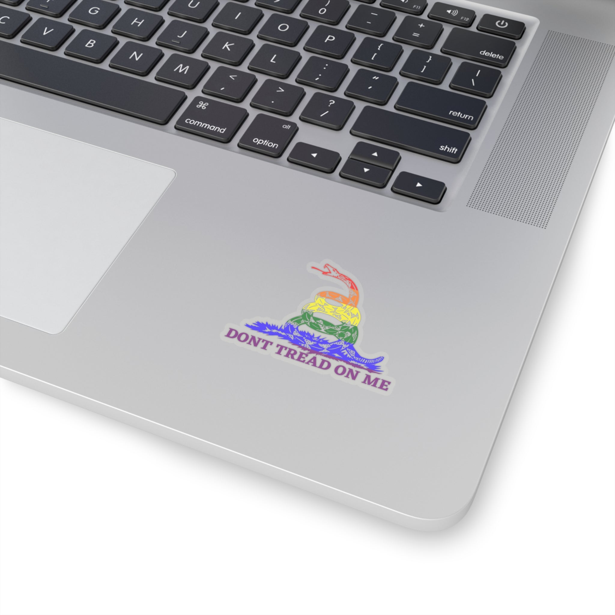 Dont Tread On Me Pride Edition Kiss-Cut Stickers - Kiss-Cut Stickers - Twisted Jezebel