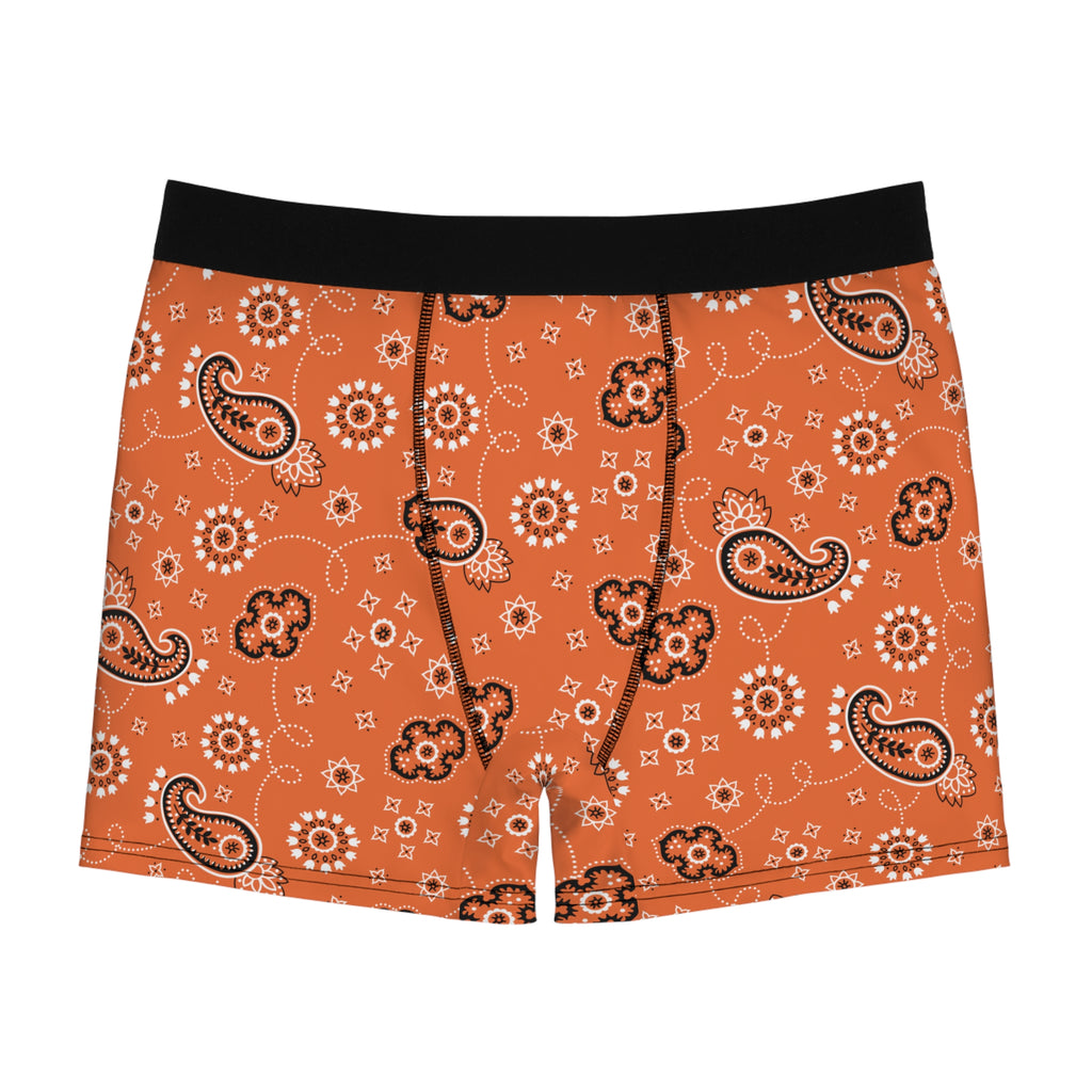 Men's Boxer Briefs Hanky Code: Orange