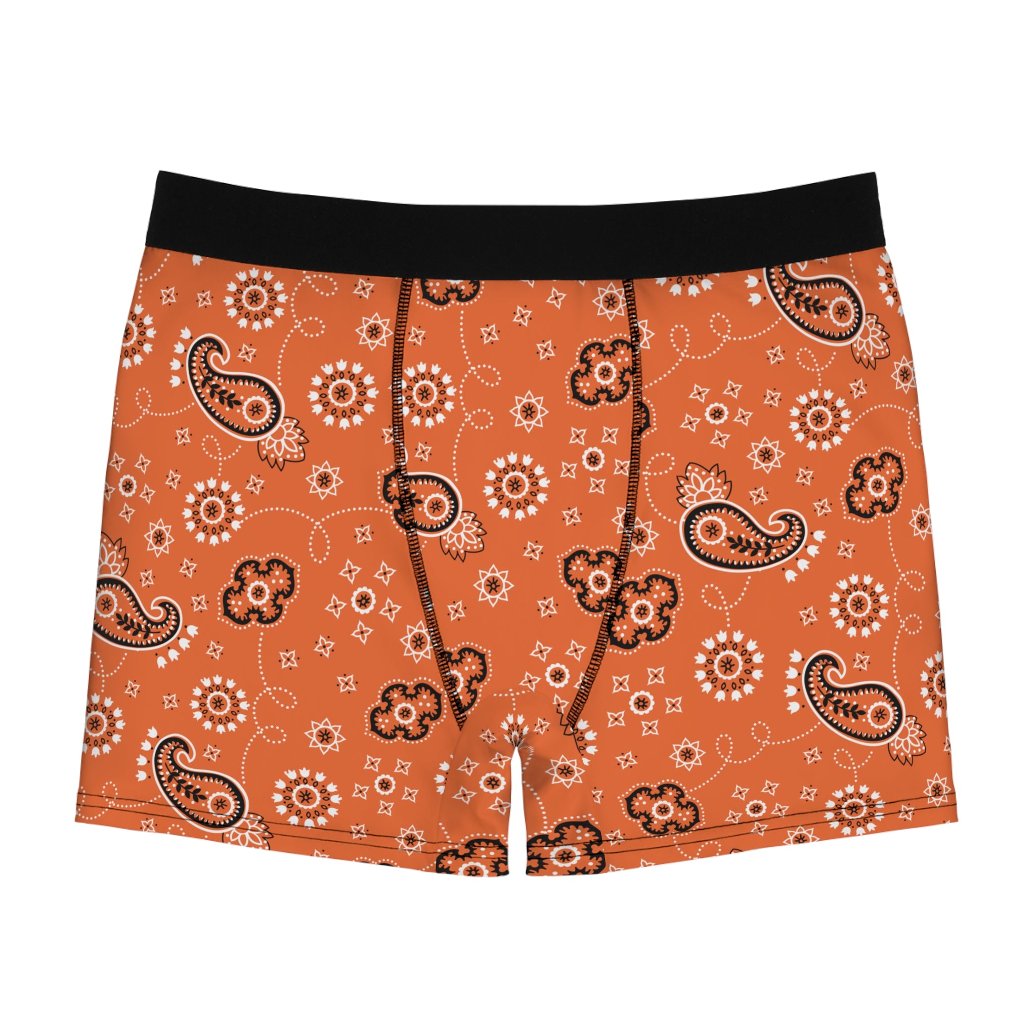 Men's Boxer Briefs Hanky Code: Orange