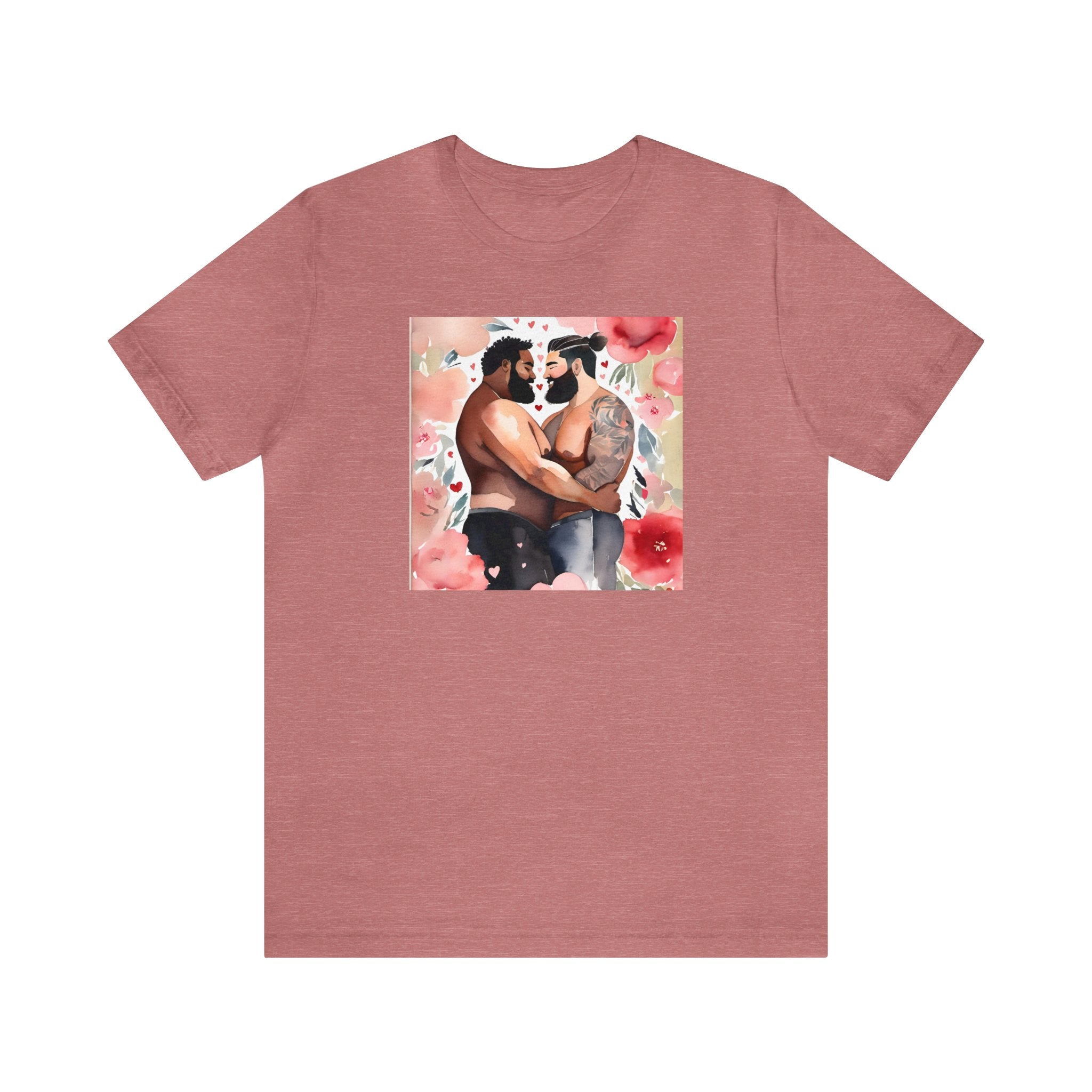 Gay Valentines: "Blossoming Love" Tee - T-Shirt - Twisted Jezebel