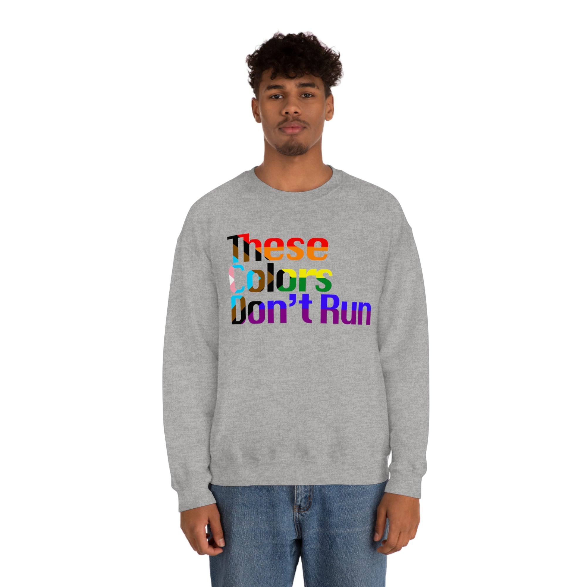These Colors Don't Run Pullover - Sweatshirt - Twisted Jezebel