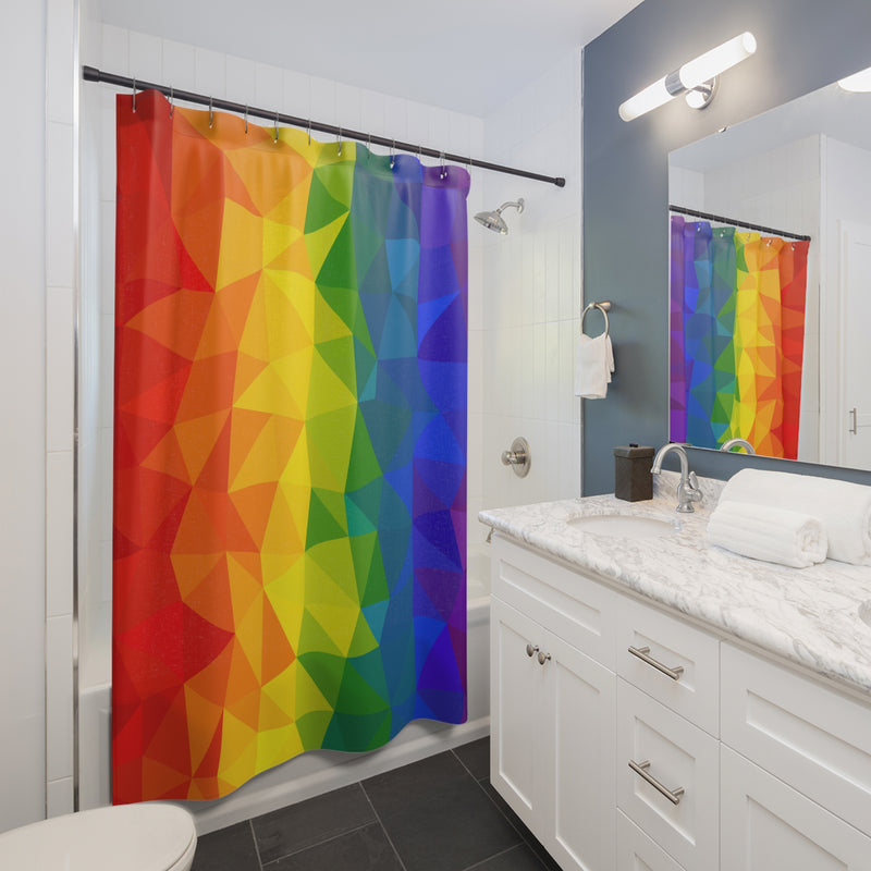 Pride Brilliance Shower Curtain - Shower Curtain - Twisted Jezebel