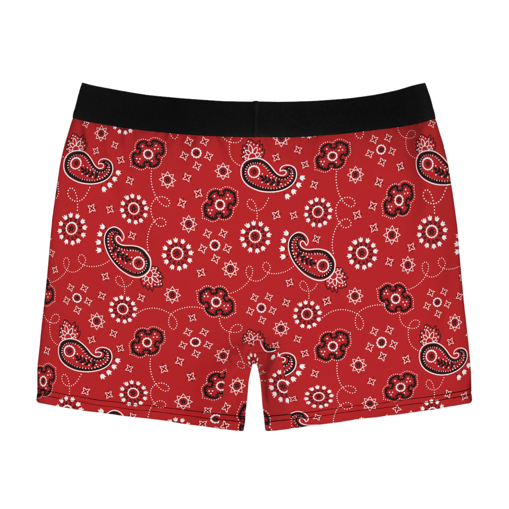 Men's Boxer Briefs Hanky Code: Red