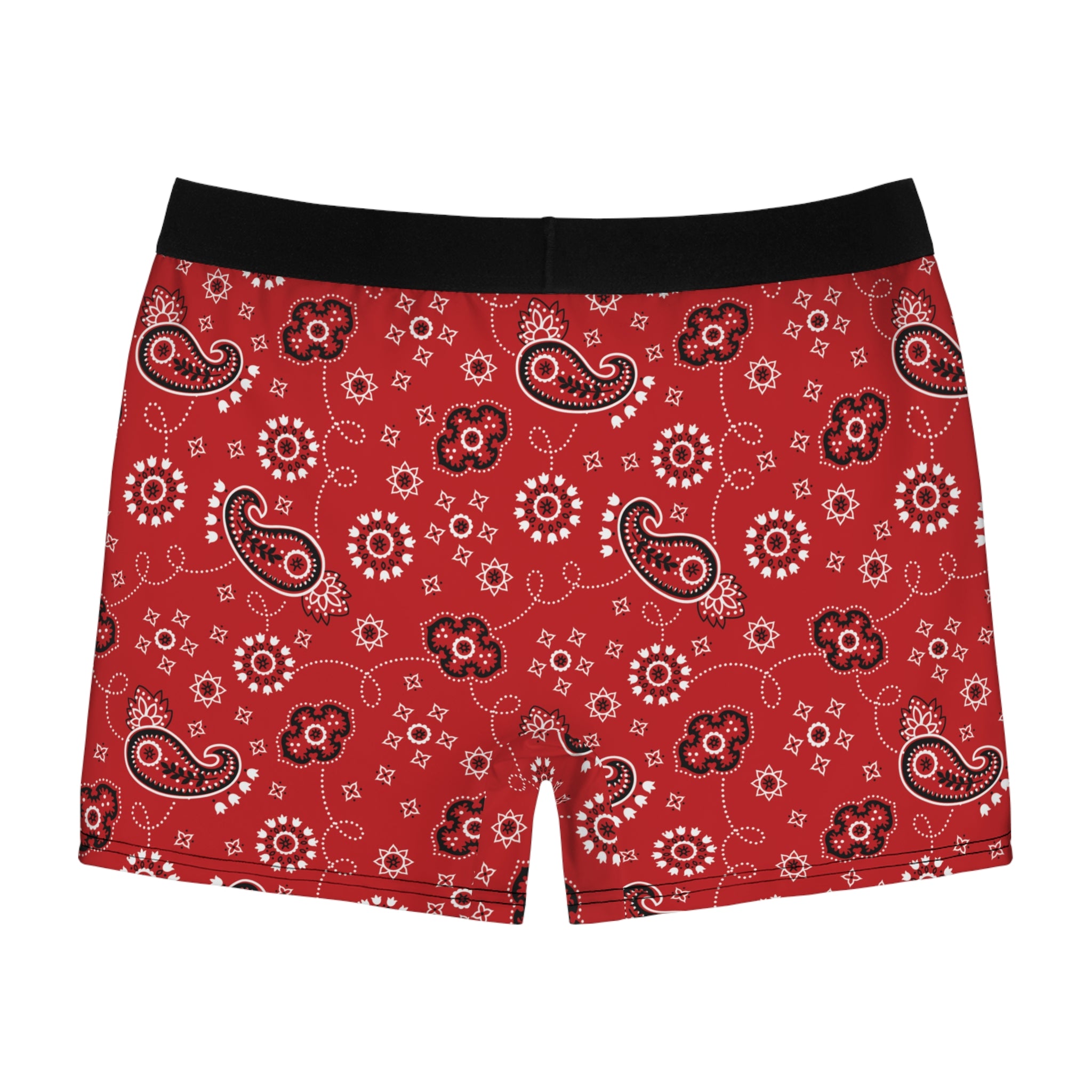 Men's Boxer Briefs Hanky Code: Red