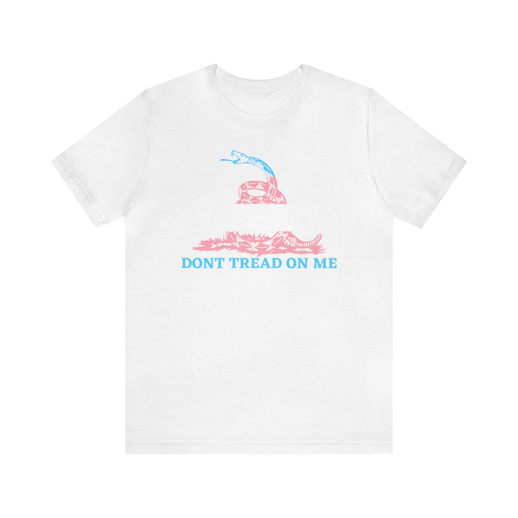 Don't Tread On Me Trans Pride Edition Tee - Tee - Twisted Jezebel
