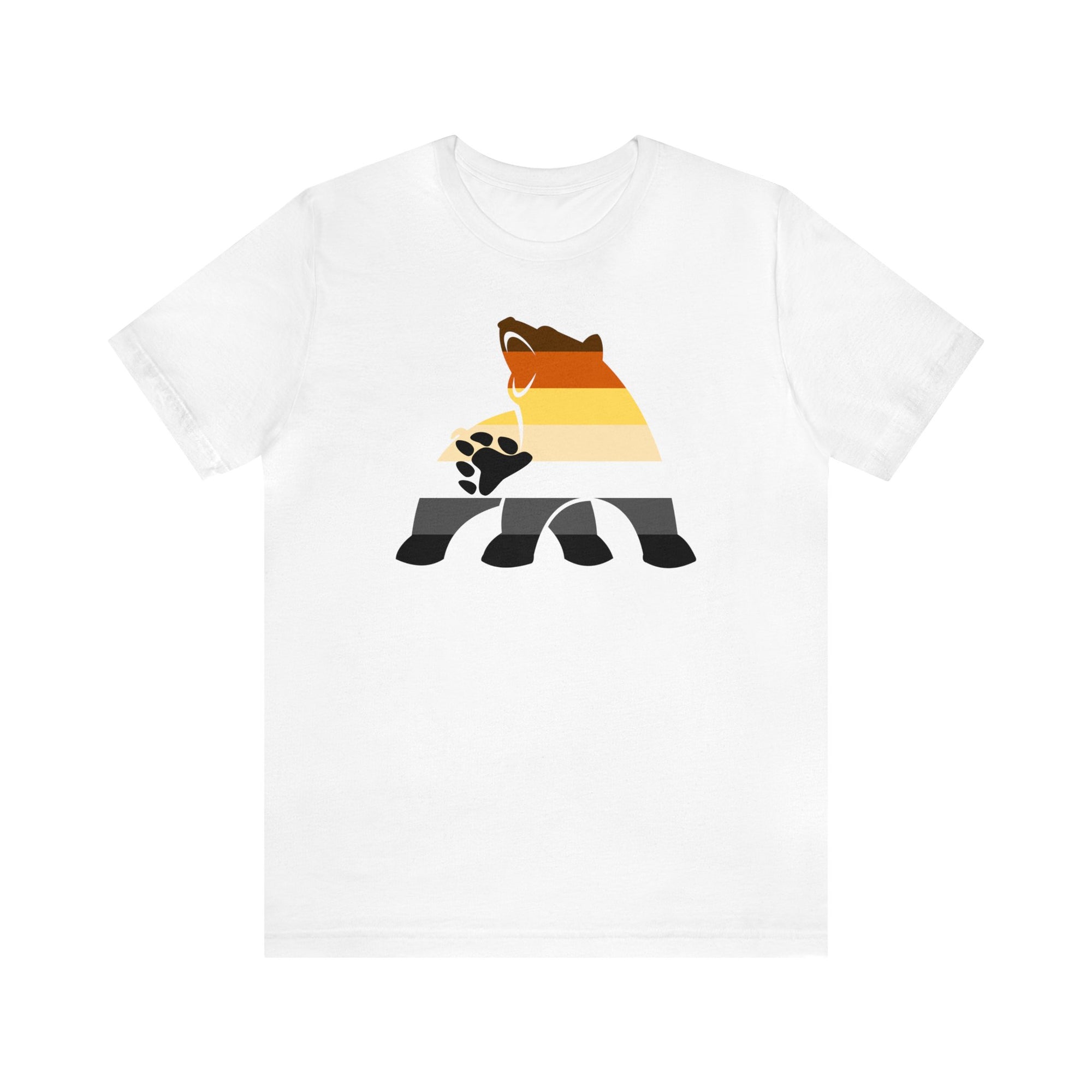 Bear Brotherhood Flag Silhouette Tee - Tee - Twisted Jezebel