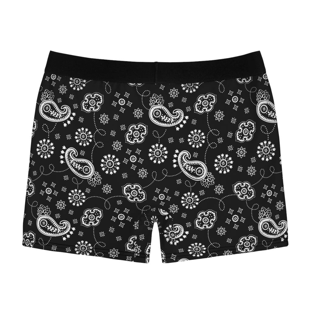 Men's Boxer Briefs Hanky Code: Black