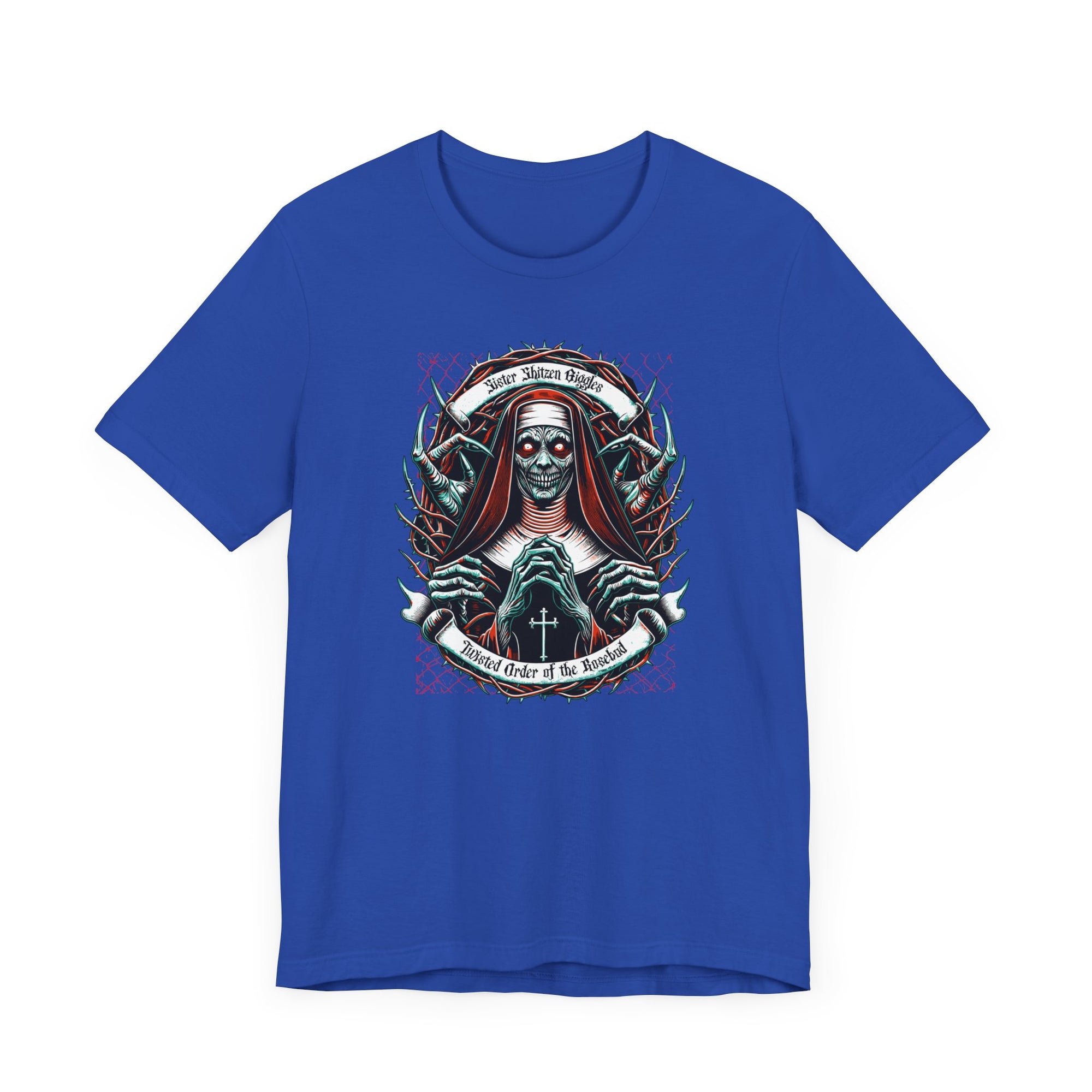 Sister Shitzen Giggles from the Twisted Order of the Rosebud Tee