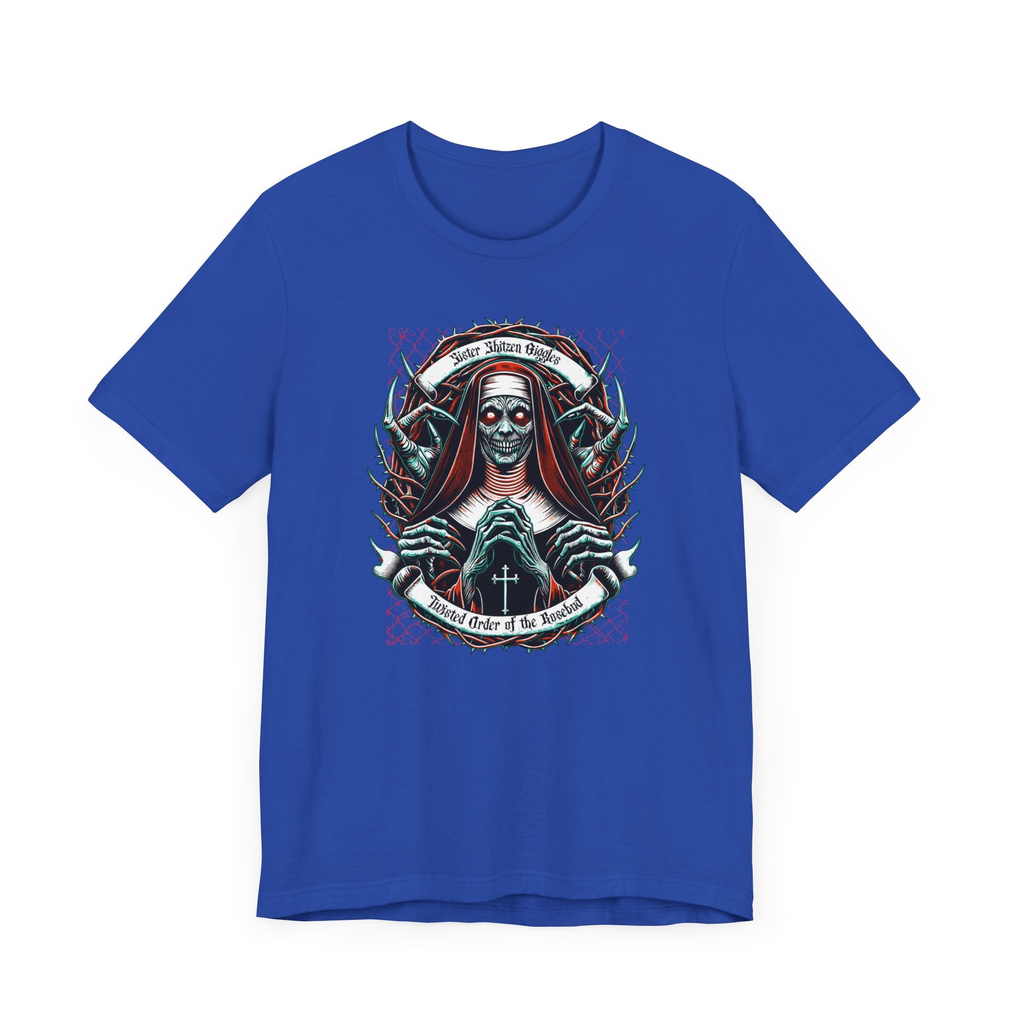 Sister Shitzen Giggles from the Twisted Order of the Rosebud Tee