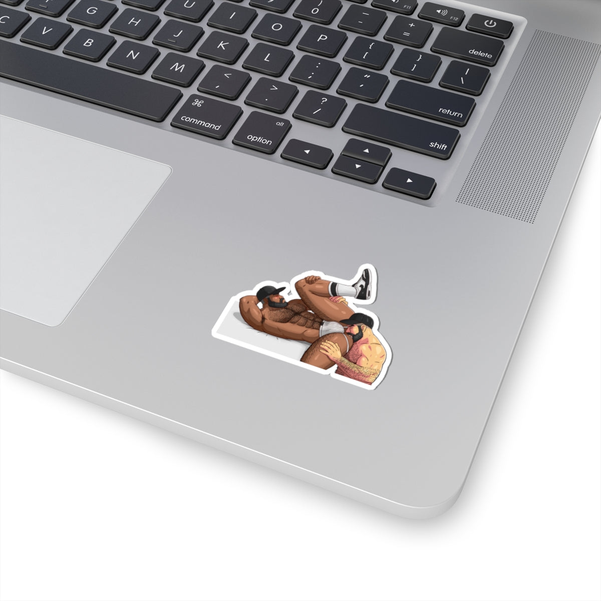 Men Rimming Kiss-Cut Stickers: Biracial I Edition