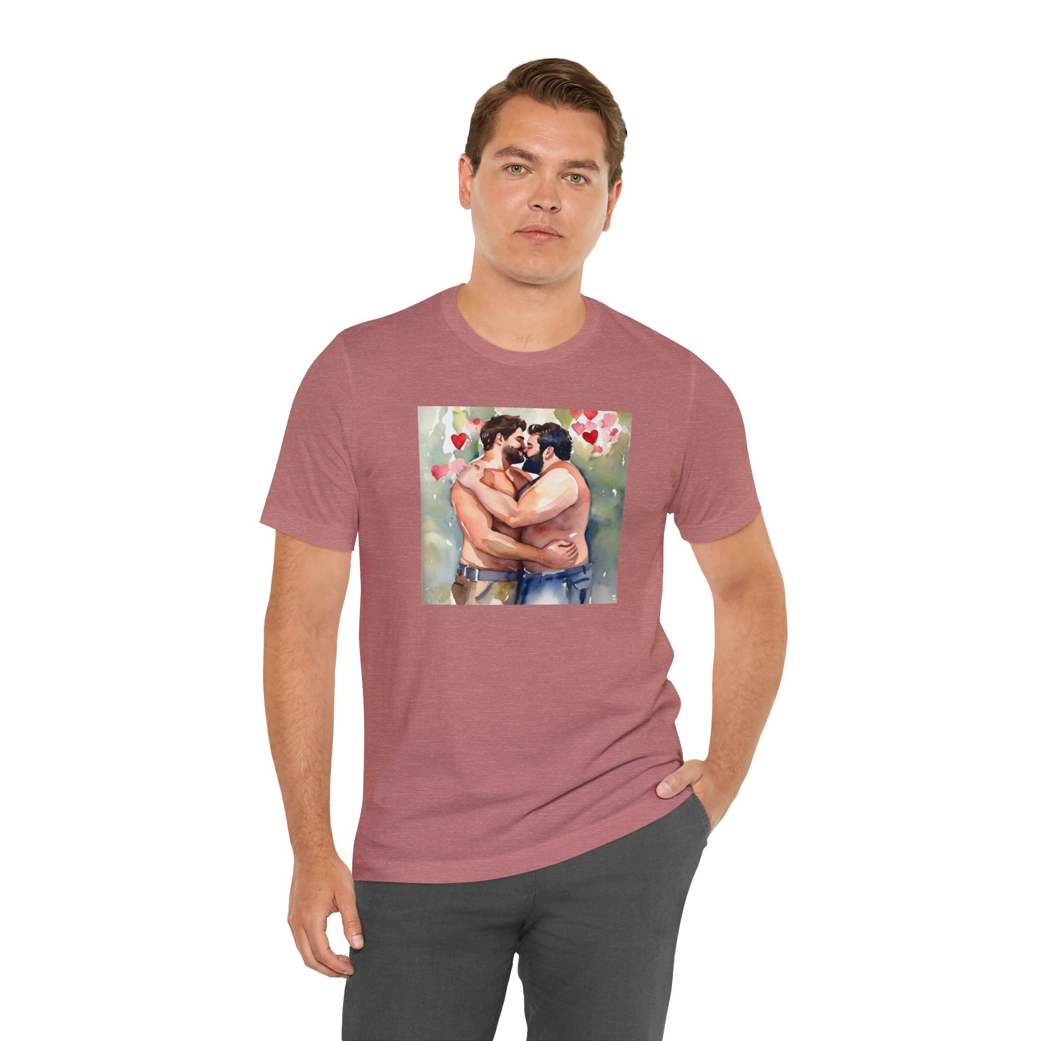 Gay Valentines: "Bound by Love" Tee - T-Shirt - Twisted Jezebel