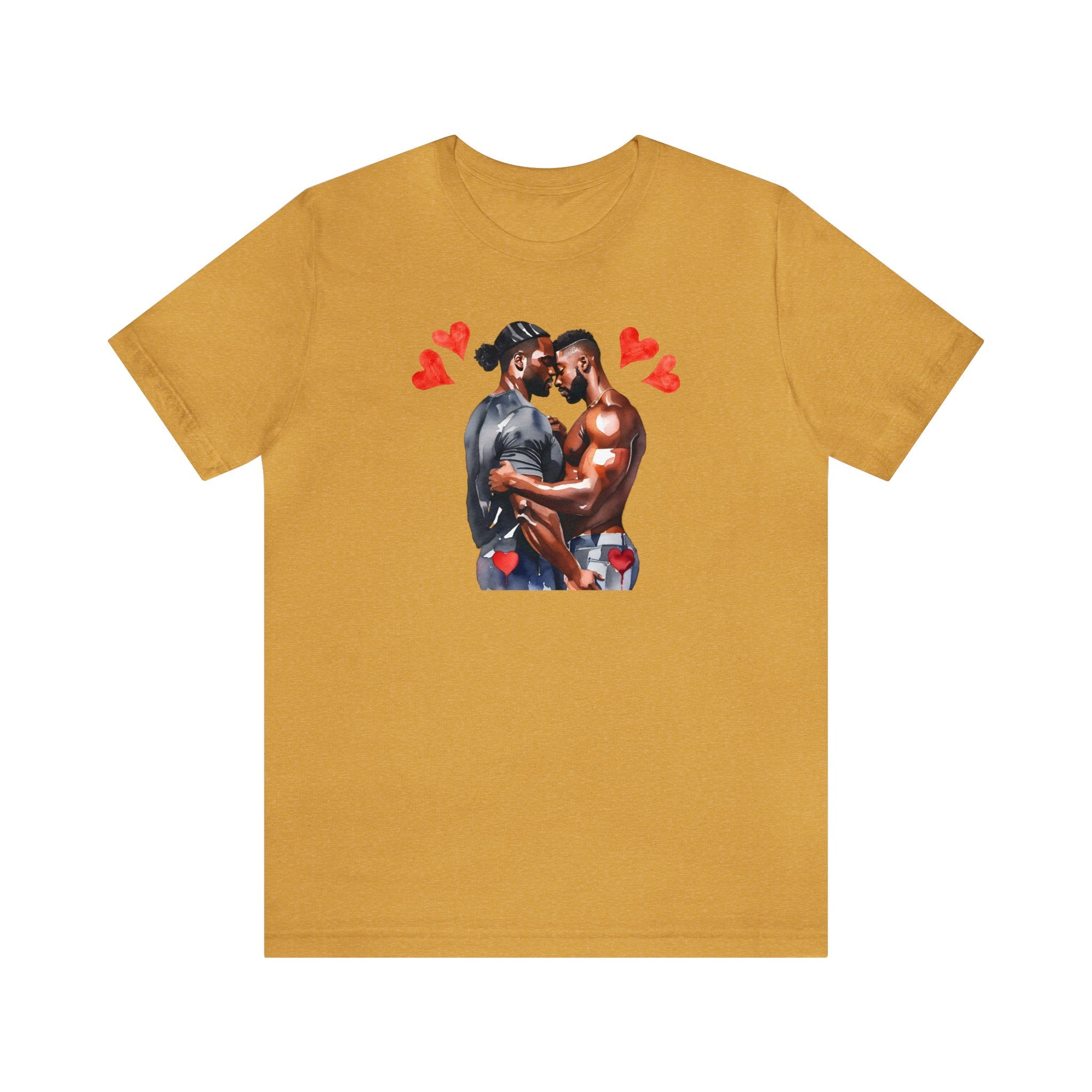 Gay Valentines: "Embrace in Love" Tee - T-Shirt - Twisted Jezebel