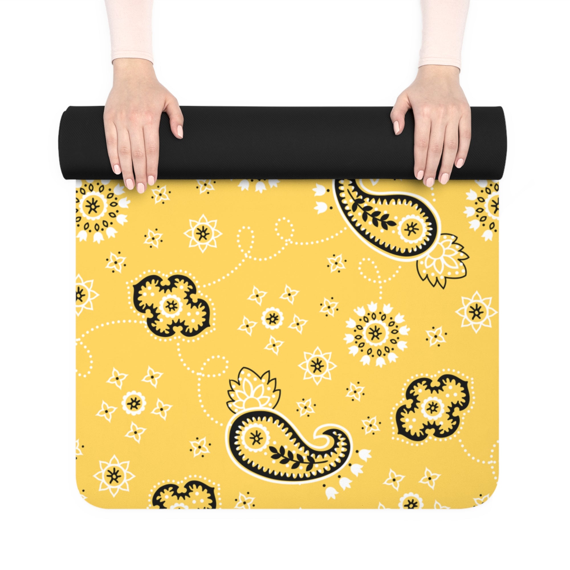 Hanky Code: Yellow Fluid Proof Rimming Mat