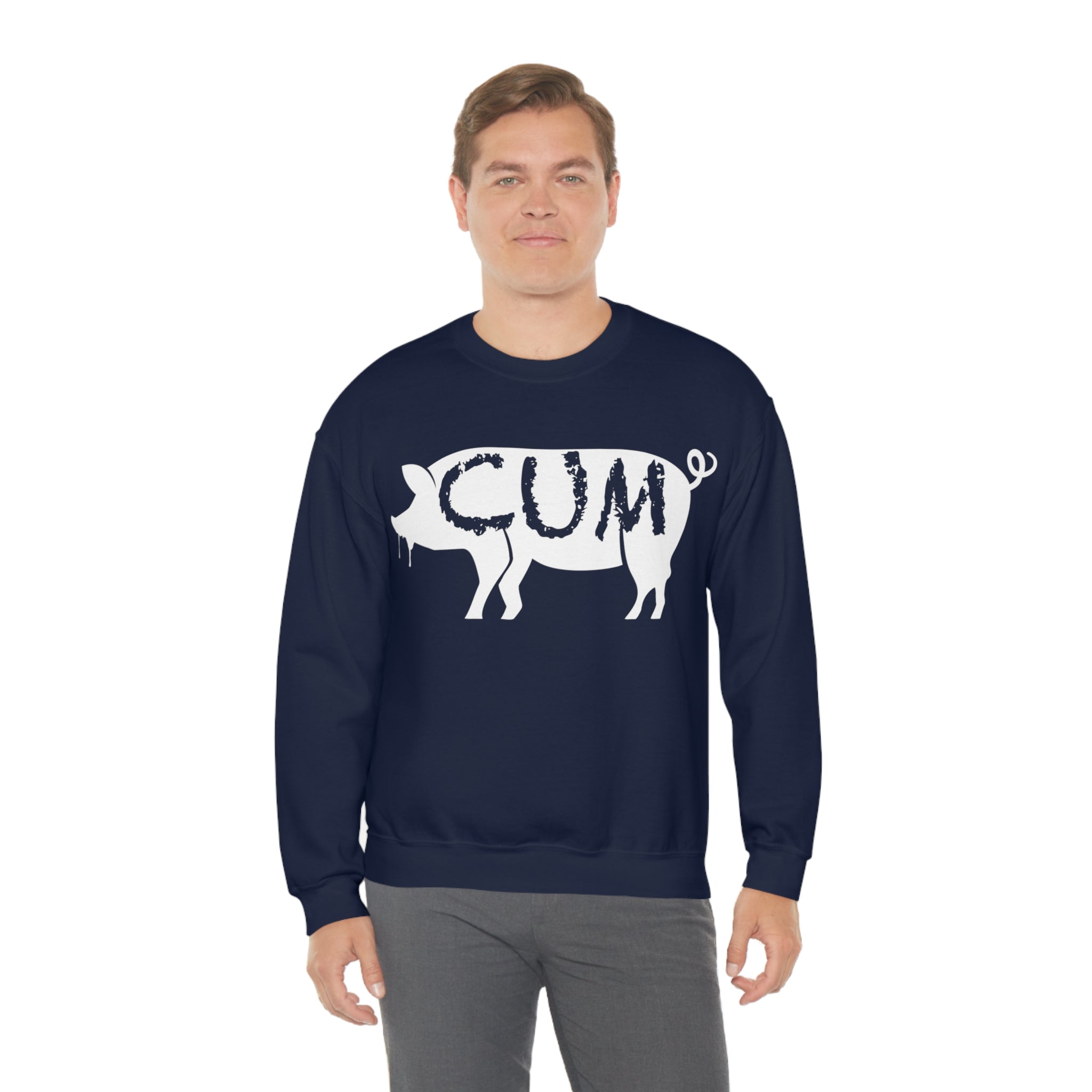 Cum Pig Pullover - Sweatshirt - Twisted Jezebel