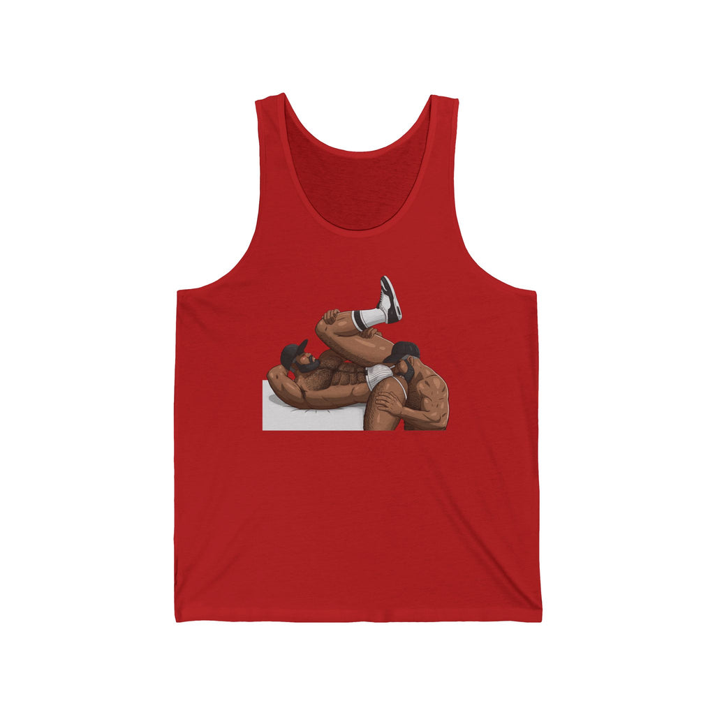 Men Rimming Tank: Black is Beautiful Edition
