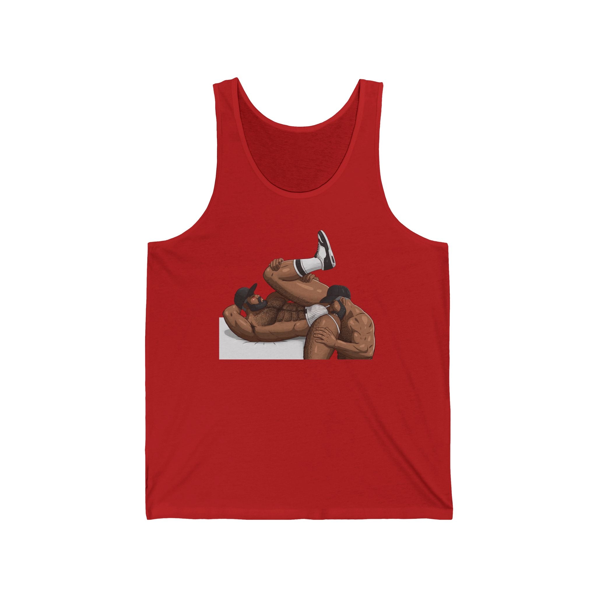 Men Rimming Tank: Black is Beautiful Edition