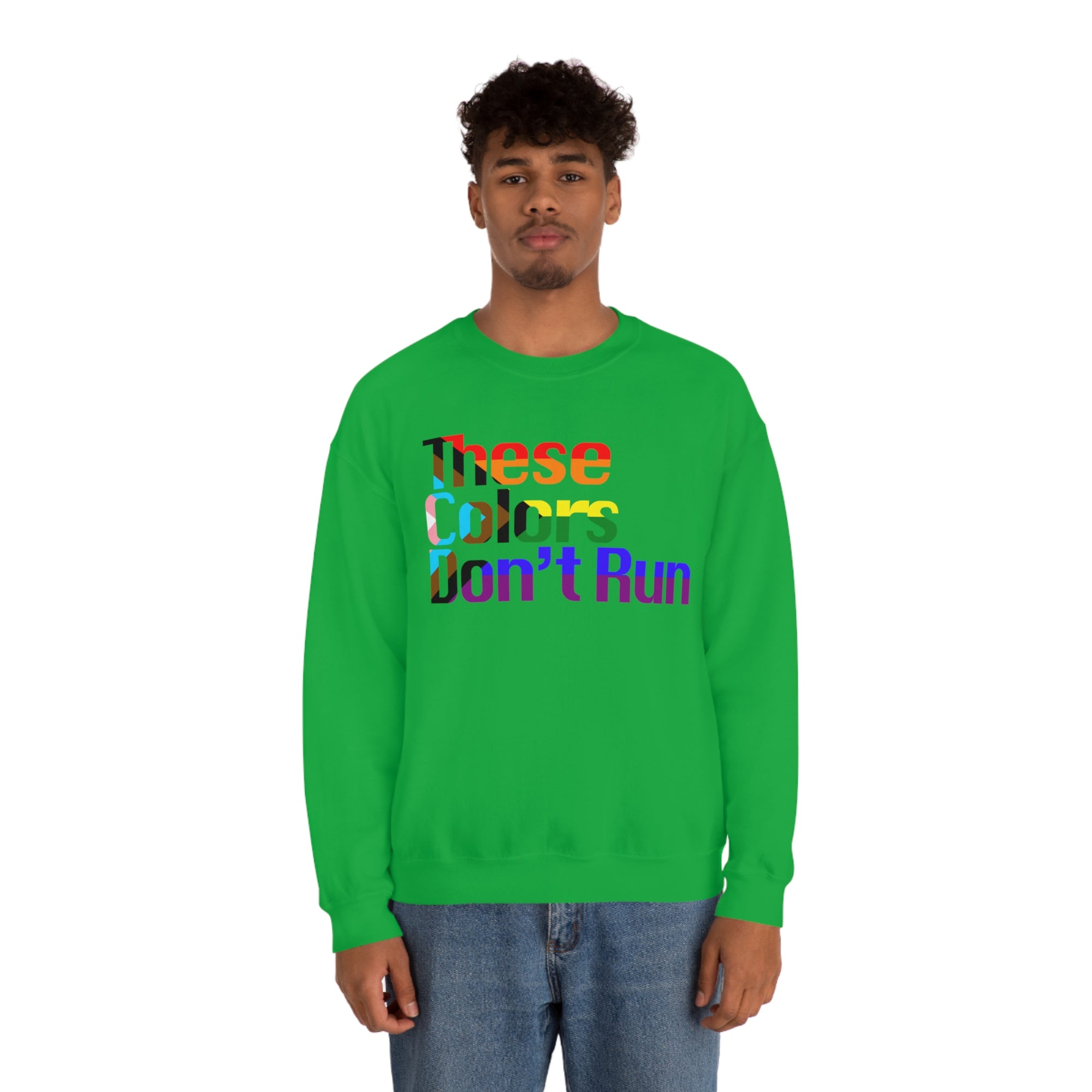 These Colors Don't Run Pullover - Sweatshirt - Twisted Jezebel