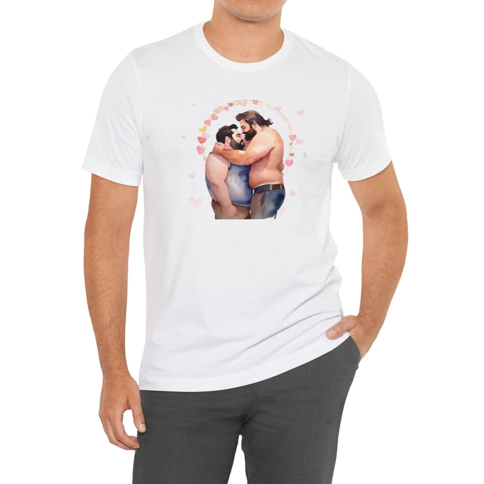 Gay Valentines: "Circle of Love" Tee - T-Shirt - Twisted Jezebel