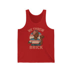 Antiqued We Threw the First Brick Stonewall Trans Women of Color Tribute Tank