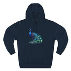 Proud as a Peacock Three-Panel Fleece Hoodie - Hoodie - Twisted Jezebel