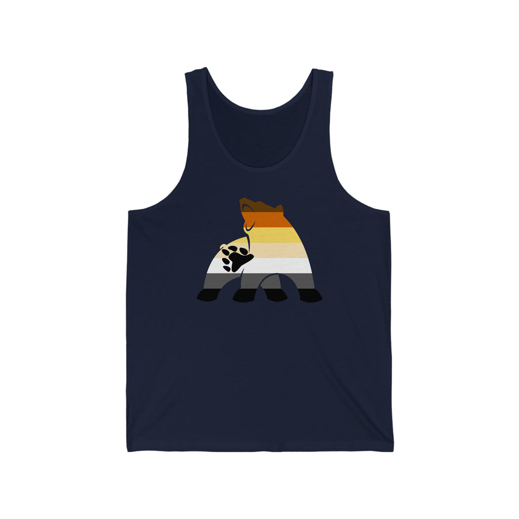 Bear Brotherhood Flag Silhouette Tank - Tank - Twisted Jezebel