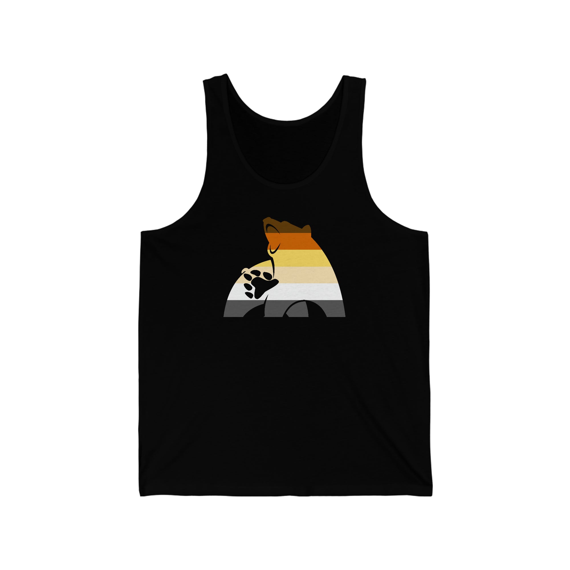 Bear Brotherhood Flag Silhouette Tank - Tank - Twisted Jezebel