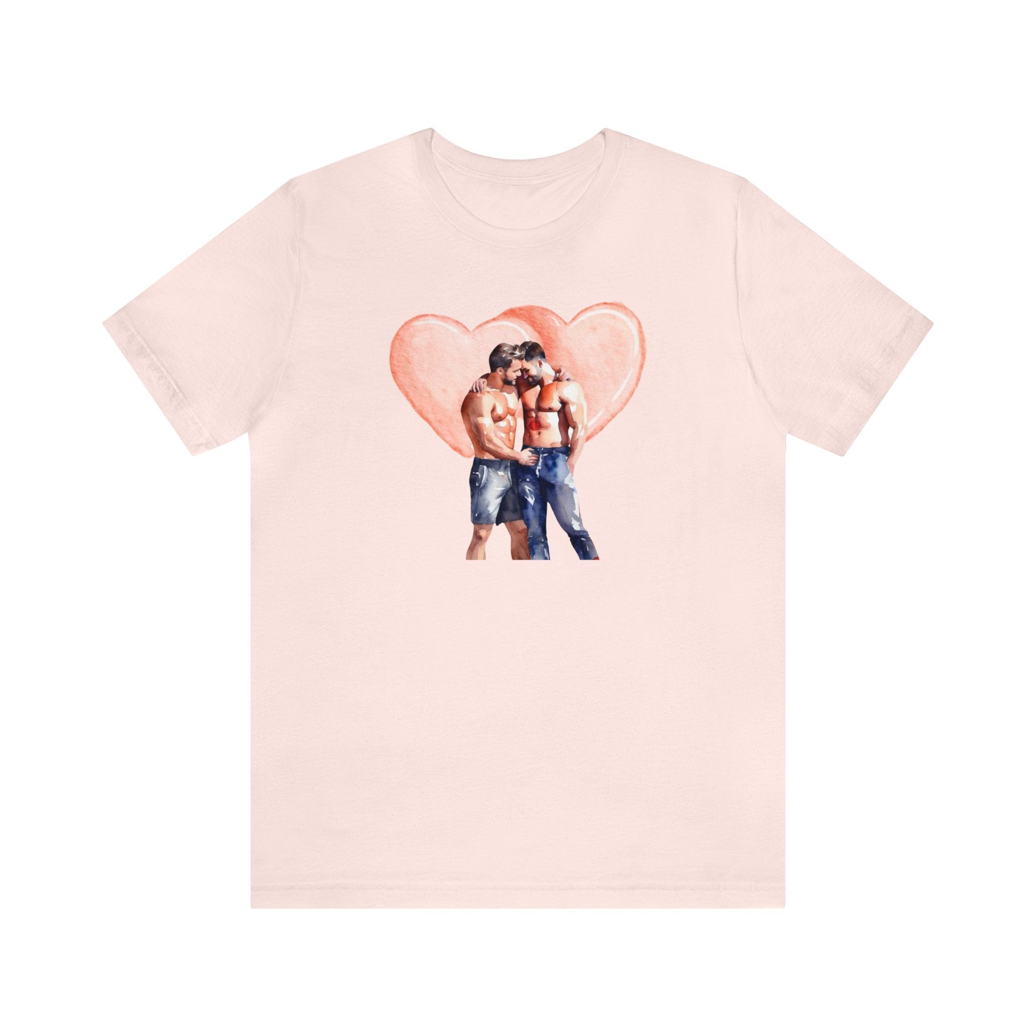 Gay Valentines: "Heartfelt Connection" Tee - T-Shirt - Twisted Jezebel