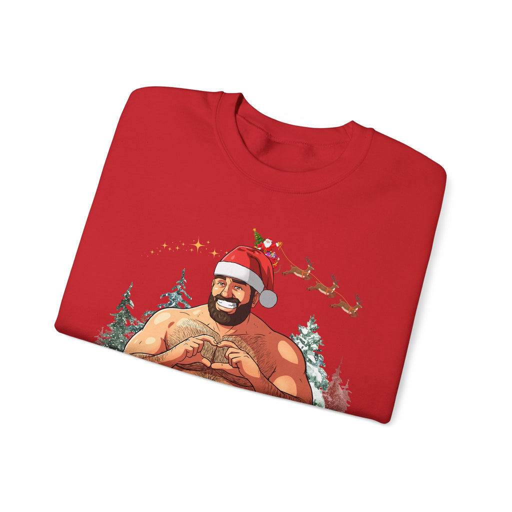 Big Nick (ahem, Dick) Energy Gildan Pullover, White Edition