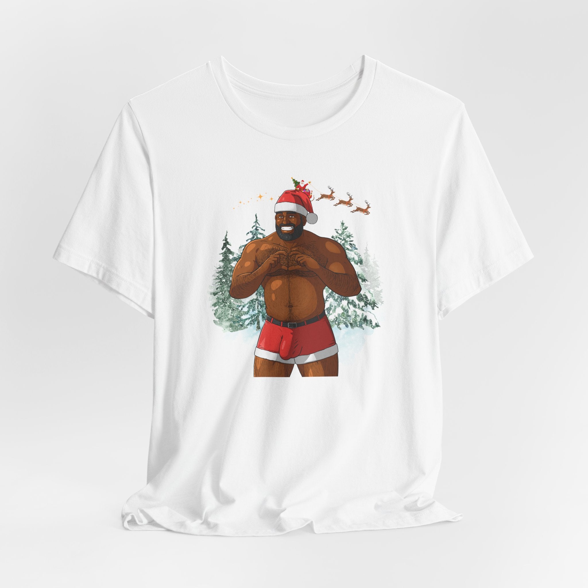 Big Nick (ahem, Dick) Energy Tee, Black Edition