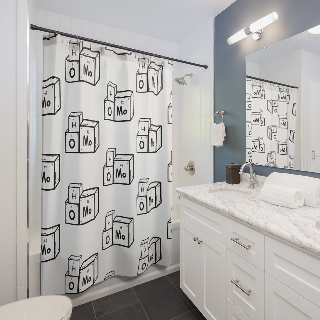 HOMo Shower Curtain - Shower Curtain - Twisted Jezebel