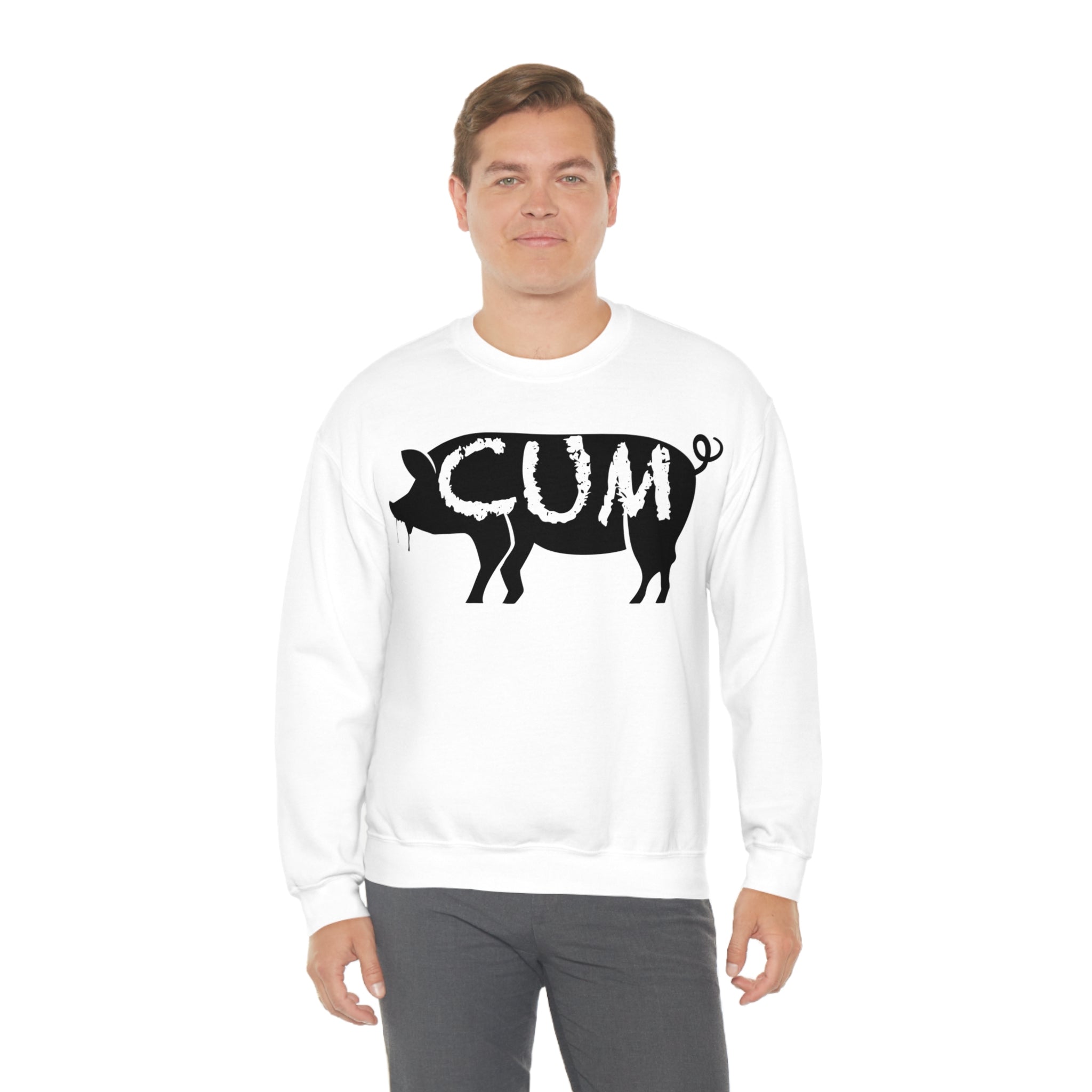 Cum Pig Pullover - Sweatshirt - Twisted Jezebel