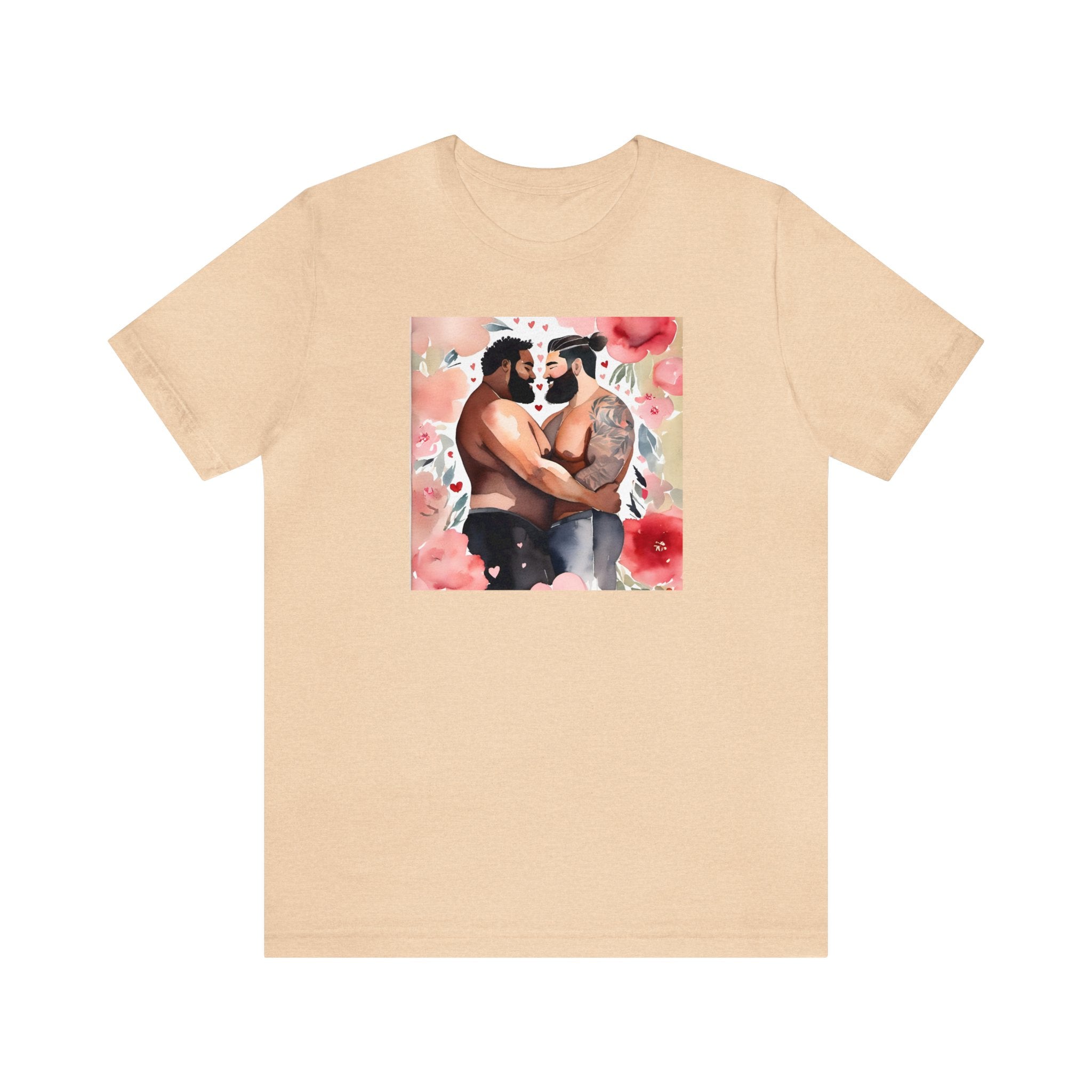 Gay Valentines: "Blossoming Love" Tee - T-Shirt - Twisted Jezebel